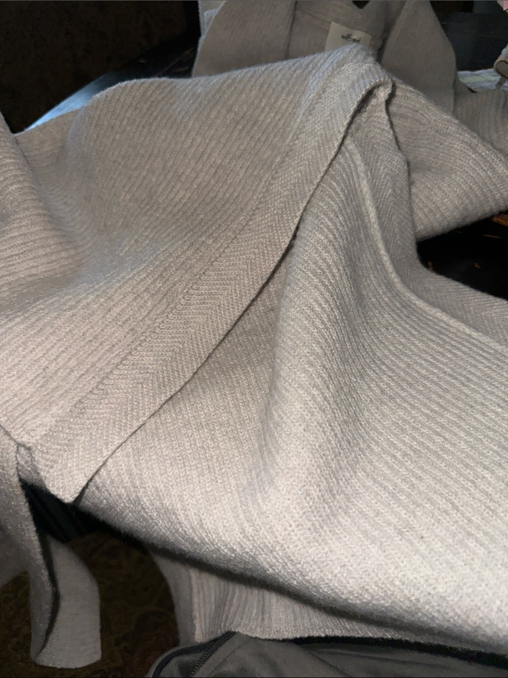 Wilfred  Ribbed Open-Front Cardigan - Picture 4 of 9